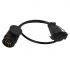 12v adapter verloopkabel 80cm van 13 naar 7polig 1st
