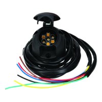 12V KABELSET JAEGER 13-P. VOORGEM. 2MTR BULK (MET MISTLAMP UITSCHAKELING)