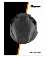 12V SOCKET OUTLET PVC MULTICON WEST 13-PIN (1PC)