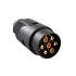 12v stekker 7polig pvc bulk