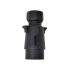 12v stekker 7polig pvc met kabelschoenaansluiting 1st