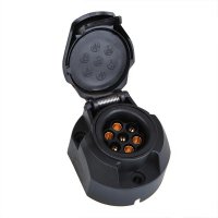 12V STEKKERDOOS 7-POLIG PVC + MISTACHTERLICHT BULK