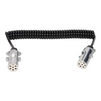 24V SPIRAL CABLE ADAPTER 7 POLES ALUMINUM (1PC) 24V SPIRAL CABLE ADAPTER 7 POLES ALUMINUM (1PC)