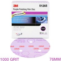 3M ™ HOOKIT ™ PURPLE FINISHING FILM SANDING DISC 260L +, Ø 75 MM, 3 HOLES, P1500, PN51267 3M ™ HOOKIT ™ PURPLE FINISHING FILM SANDING DISC 260L +, Ø 75 MM, 3 HOLES, P1500, PN51267