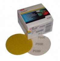 3M ™ HOOKIT ™ SANDING DISC 255P +, Ø 75 MM, WITHOUT HOLES, P500 (50PC) 3M ™ HOOKIT ™ SANDING DISC 255P +, Ø 75 MM, WITHOUT HOLES, P500 (50PC)
