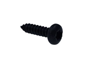 tapping screw pan head black tor