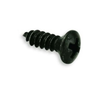 tapping screw black countersunk p