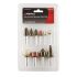 abracs 10pc assorted mounted point pack 1pc