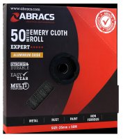 ABRACS 25MM X 50M X 80GRIT EMERY ROLL (1PC)