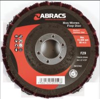 ABRACS DISQUE POLIRICO 115MM MARRON (MOYEN) (1PC) ABRACS DISQUE POLIRICO 115MM MARRON (MOYEN) (1PC)