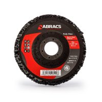 ABRACS DISQUE POLY ABRACS 115MM - NOIR (1PC) ABRACS DISQUE POLY ABRACS 115MM - NOIR (1PC)