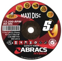 ABRACS HYBRID 5IN1 115 X 1.6 X 22MM FLT METAL (1PC)