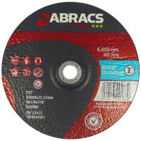 ABRACS PROFLEX 125MM X 3MM X 22MM FLAT METAL (1PC)