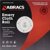 ABRACS ROULEAU ÉMERI 38 MM X 50 M X 120 GRAIN (1PC)
