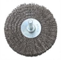 ABRACS SPINDLE MOUNTED 75MM CIRCULAR BRUSH S/S (1PC) ABRACS SPINDLE MOUNTED 75MM CIRCULAR BRUSH S/S (1PC)
