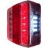 achterlicht 4 functies 98x105mm 14led 1st