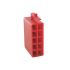 adapter casing 10pole red 1pc