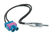 ANTENNA ADAPTER DIN DOUBLE-FAKRA (M)> DIN (M) VAG -SCANIA (1PC)