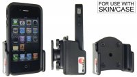 APPLE IPHONE 4 / 4S PASSIVE ADJUSTABLE HOLDER WITH SWIVELMOUNT. WITH COVER (1PC)