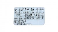 ASSORTIMENT FUSIBLES EN VERRE PRO 6,35X32MM 12X5 PIÈCES (1PC) ASSORTIMENT FUSIBLES EN VERRE PRO 6,35X32MM 12X5 PIÈCES (1PC)