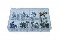 ASSORTMENT ACEME SHEET METAL SCREWS WITH CAPTIVE WASHER 130-PCS (1PC) ASSORTMENT ACEME SHEET METAL SCREWS WITH CAPTIVE WASHER 130-PCS (1PC)