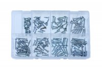 ASSORTMENT DRILLING SCREW ZINC PLATED COUNTERSUNK HEAD PHILIPSDRIVE 122-PIECE (1PC) ASSORTMENT DRILLING SCREW ZINC PLATED COUNTERSUNK HEAD PHILIPSDRIVE 122-PIECE (1PC)