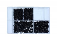 ASSORTMENT DRILLING SCREWS COLLAR BLACK TORX 400-PIECE (1PC) ASSORTMENT DRILLING SCREWS COLLAR BLACK TORX 400-PIECE (1PC)