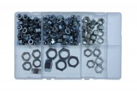 ASSORTMENT NUTS UNF 1/4 : 5/8 235-PIECE (1PC) ASSORTMENT NUTS UNF 1/4 : 5/8 235-PIECE (1PC)