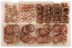 assortment sealing rings copper 250piece 1pc