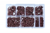 ASSORTMENT SEALING RINGS VULKAN FIBRE 610-PIECE (1PC)