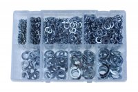 ASSORTMENT SPRING WASHERS MM 850-PIECE (1PC) ASSORTMENT SPRING WASHERS MM 850-PIECE (1PC)