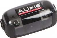 AUDIO SYS. ANL HIGH END FUSE HOLDER. IINPUT / OUTPUT: 25 TO 50 QMM (1PC) AUDIO SYS. ANL HIGH END FUSE HOLDER. IINPUT / OUTPUT: 25 TO 50 QMM (1PC)