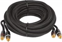 AUDIO SYS. CÂBLE CINCH HAUT DE GAMME. CÂBLE CINCH OFC 3500 MM AVEC PEAU DE SERPENT (1PC)