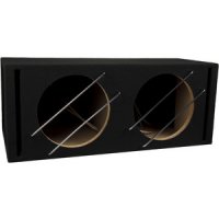 AUDIO SYS. DOUBLE EMPTY HOUSING. BASSREFLEX HOUSING OF 2X 42 LITERS FOR 2X 30 CM BASS (1PC