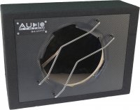 AUDIO SYS. EMPTY HOUSING WITH CARBON FRONT. CLOSED BOX 22 LITERS FOR 25 CM BASS (1PC)