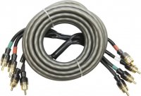 AUDIO SYS. HIGH-PERFORMANCE RCA-KABEL 5000MM 4-WEG OFC CINCH-KABEL (1ST) AUDIO SYS. HIGH-PERFORMANCE RCA-KABEL 5000MM 4-WEG OFC CINCH-KABEL (1ST)