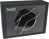 AUDIO SYS. LEGE BEHUIZING MET CARBON-FRONT. GESLOTEN KIST 22 LITER VOOR 25 CM BAS (1ST)