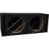 audio sys logement double vide boitier bassreflex de 2x 42 litres pour 2x 30 cm bass 1p