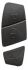 autosleutel fiat rubber pad 3 knopjes voor lege behuizing 1st