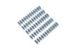 barette de 12 dominos lectriques blanche 250mm 5pc
