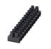 barette de 12 dominos lectriques noire 100mm 5pc