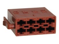 BEHUIZING ISO SPEAKER 8 PIN BULK (1ST) BEHUIZING ISO SPEAKER 8 PIN BULK (1ST)