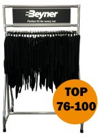 BEYNER PRÉSENTOIR DEBOUT POUR SETS DE TAPIS REMPLI (1SET)