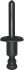 blind rivet plastic black 60x282 diameter13 oe n90813101 100pcs