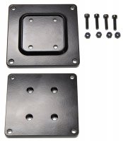 BRODIT VESA PLATE 75MM ALUMINUM (1PC)