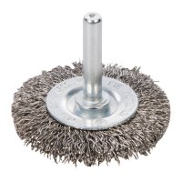 BROSSE MÉTALLIQUE ROTATIVE 6MM 75MM (1PC) BROSSE MÉTALLIQUE ROTATIVE 6MM 75MM (1PC)