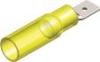 insulated heat shrink male disconnector waterproof yellow 63 25pcs