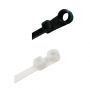 CABLE TIE + FASTENING EYELET BLACK 7.6X370 (100PCS) CABLE TIE + FASTENING EYELET BLACK 7.6X370 (100PCS)