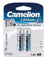 CAMELION LITHIUM AA 1,5V BLISTER (2PC) CAMELION LITHIUM AA 1,5V BLISTER (2PC)