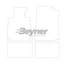 CARPET SET NEEDLE FELT (BLACK) SEMI FIT TYPE-B (1PC)